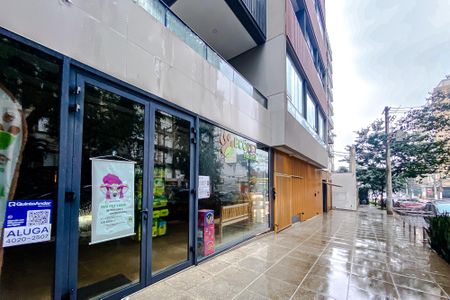 Studio para alugar com 26m², 1 quarto e sem vaga Studio para alugar com 26m², 1 quarto e sem vagaFachada - Plaquinha