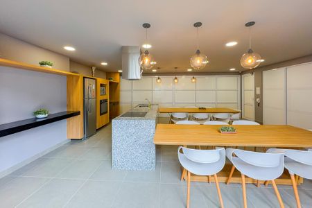 Studio para alugar com 33m², 1 quarto e sem vaga Studio para alugar com 33m², 1 quarto e sem vagaEspaço Gourmet