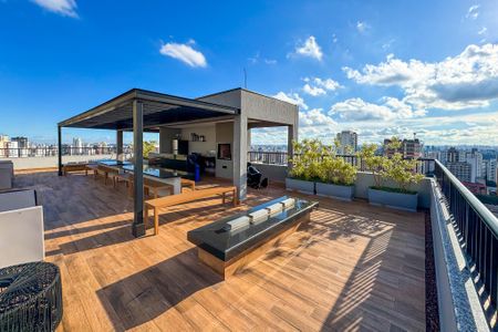 Studio para alugar com 33m², 1 quarto e sem vaga Studio para alugar com 33m², 1 quarto e sem vagaChurrasqueira