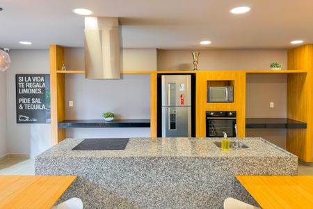 Studio para alugar com 33m², 1 quarto e sem vaga Studio para alugar com 33m², 1 quarto e sem vagaEspaço Gourmet