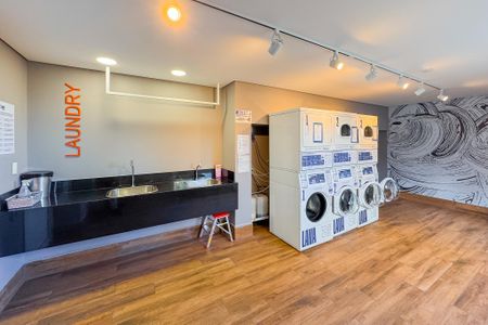 Studio para alugar com 33m², 1 quarto e sem vaga Studio para alugar com 33m², 1 quarto e sem vagaLavanderia