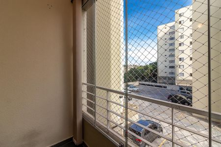 Varanda da Sala de apartamento para alugar com 2 quartos, 54m² em Vila Amélia, São Paulo