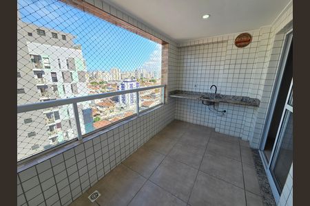 Varanda de apartamento para alugar com 2 quartos, 65m² em Canto do Forte, Praia Grande