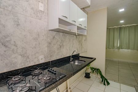 Apartamento para alugar com 44m², 2 quartos e 1 vaga Apartamento para alugar com 44m², 2 quartos e 1 vagaCozinha e Área de Serviço