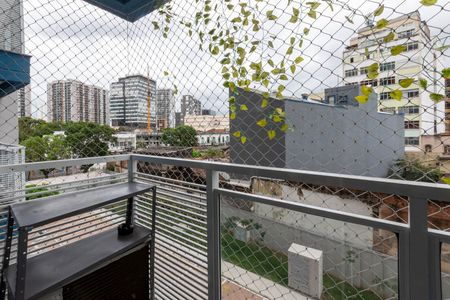 Varanda da Sala de apartamento para alugar com 2 quartos, 42m² em Santo Cristo, Rio de Janeiro