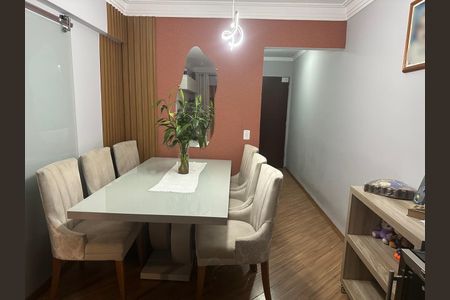 Sala de Jantar de apartamento para alugar com 2 quartos, 70m² em Vila Vilma, Santo André