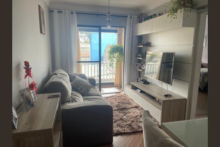 Sala de apartamento para alugar com 2 quartos, 70m² em Vila Vilma, Santo André