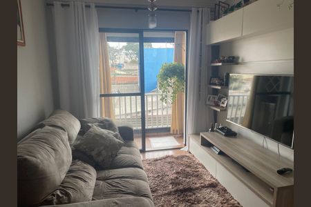 Sala de apartamento para alugar com 2 quartos, 70m² em Vila Vilma, Santo André