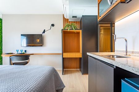 Apartamento para alugar com 39m², 1 quarto e sem vagaSala/Quarto