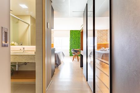 Apartamento para alugar com 39m², 1 quarto e sem vagaSala/Quarto