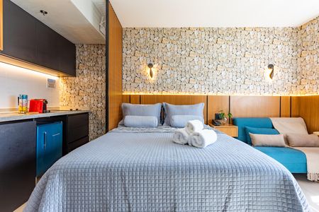 Sala/Quarto de apartamento para alugar com 1 quarto, 39m² em Setor Marista, Goiânia