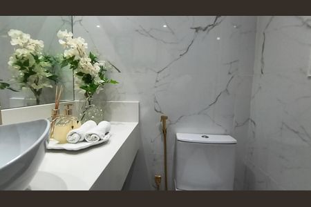 Apartamento à venda com 120m², 2 quartos e 2 vagasBanheiro da Suíte 