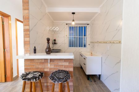 Cozinha de apartamento para alugar com 2 quartos, 38m² em Restinga, Porto Alegre