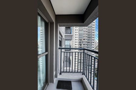 Varanda da Sala de kitnet/studio à venda com 1 quarto, 30m² em Quarta Parada, São Paulo