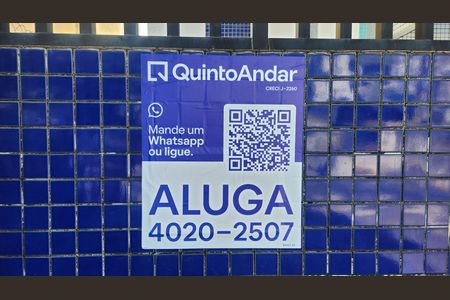 Apartamento para alugar com 48m², 1 quarto e 1 vaga Apartamento para alugar com 48m², 1 quarto e 1 vagaPlaca instalada