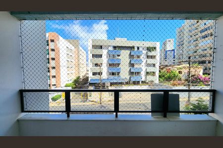 Sala - varanda de apartamento para alugar com 1 quarto, 48m² em Rio Vermelho, Salvador
