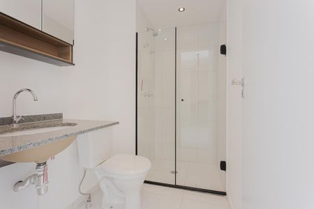 Apartamento para alugar com 40m², 2 quartos e sem vaga Apartamento para alugar com 40m², 2 quartos e sem vagaBanheiro