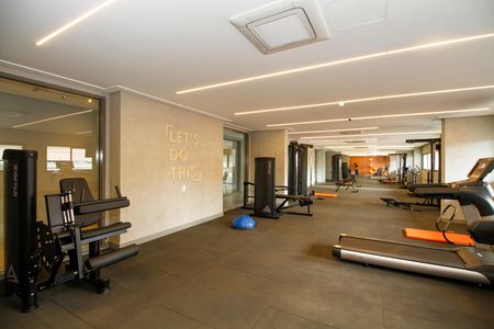 Studio à venda com 30m², 1 quarto e sem vaga Studio à venda com 30m², 1 quarto e sem vagaÁrea Comum - Academia