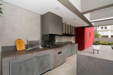 Studio à venda com 30m², 1 quarto e sem vaga Studio à venda com 30m², 1 quarto e sem vagaÁrea Comum - Churrasqueira