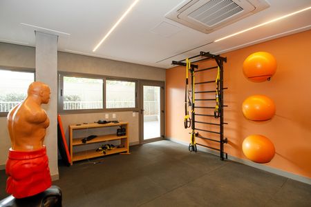 Studio à venda com 30m², 1 quarto e sem vaga Studio à venda com 30m², 1 quarto e sem vagaÁrea Comum - Academia