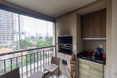 Varanda de apartamento à venda com 3 quartos, 102m² em Campo Belo, São Paulo