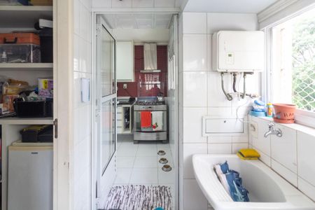 Área de Serviço de apartamento à venda com 3 quartos, 102m² em Campo Belo, São Paulo