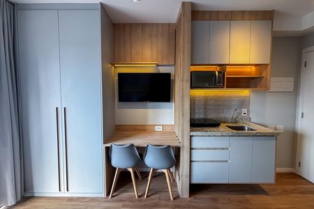 Apartamento para alugar com 22m², 1 quarto e sem vaga