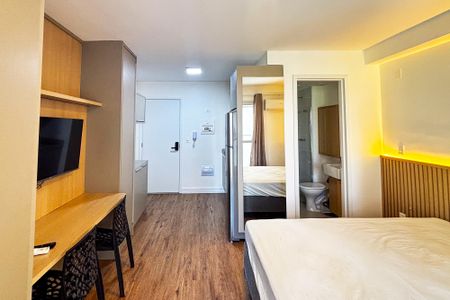 Studio à venda com 26m², 1 quarto e sem vaga Studio à venda com 26m², 1 quarto e sem vagaquarto