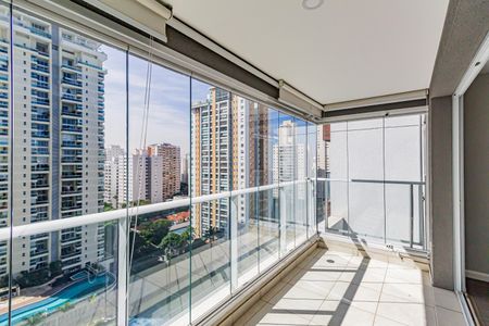 Varanda de apartamento para alugar com 1 quarto, 50m² em Campo Belo, São Paulo