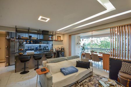 Sala de apartamento para alugar com 3 quartos, 105m² em Vila Castelo, São Paulo