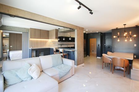 Sala de apartamento para alugar com 2 quartos, 84m² em Vila Nova Conceição, São Paulo