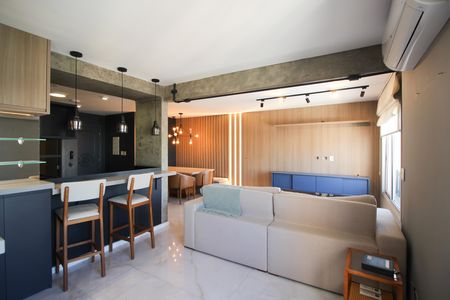 Sala de apartamento para alugar com 2 quartos, 84m² em Vila Nova Conceição, São Paulo