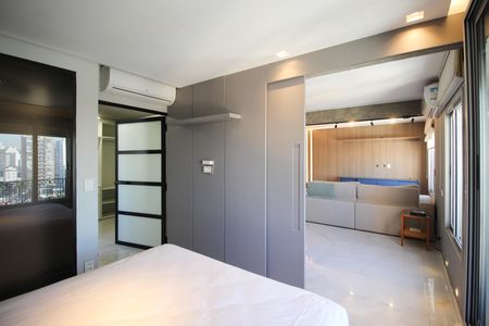 Suíte  de apartamento para alugar com 2 quartos, 84m² em Vila Nova Conceição, São Paulo