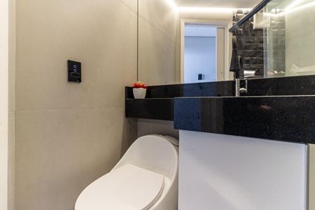 Studio para alugar com 31m², 1 quarto e sem vaga Studio para alugar com 31m², 1 quarto e sem vagaBanheiro