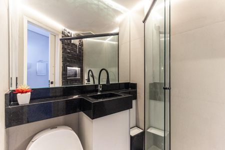 Studio para alugar com 31m², 1 quarto e sem vaga Studio para alugar com 31m², 1 quarto e sem vagaBanheiro