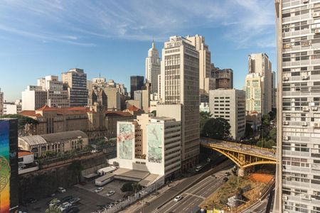 Vista do Studio de kitnet/studio para alugar com 1 quarto, 31m² em Centro Histórico de São Paulo, São Paulo
