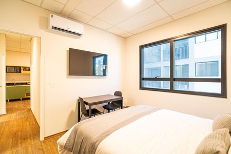 Suíte 1 de apartamento para alugar com 2 quartos, 43m² em Centro Histórico de São Paulo, São Paulo