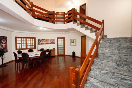 Sala de casa de condomínio à venda com 4 quartos, 459m² em Sítio Barrocada, São Paulo