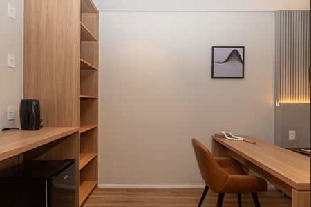 Studio para alugar com 27m², 1 quarto e sem vaga Studio para alugar com 27m², 1 quarto e sem vagaCozinha