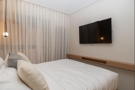 Studio para alugar com 27m², 1 quarto e sem vaga Studio para alugar com 27m², 1 quarto e sem vagaQuarto
