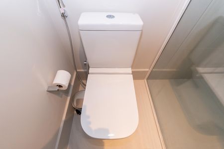 Studio para alugar com 27m², 1 quarto e sem vaga Studio para alugar com 27m², 1 quarto e sem vagaBanheiro