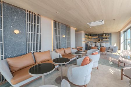 Studio para alugar com 27m², 1 quarto e sem vaga Studio para alugar com 27m², 1 quarto e sem vagaÁrea comum - Salão de festas