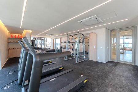 Studio para alugar com 27m², 1 quarto e sem vaga Studio para alugar com 27m², 1 quarto e sem vagaÁrea comum - Academia