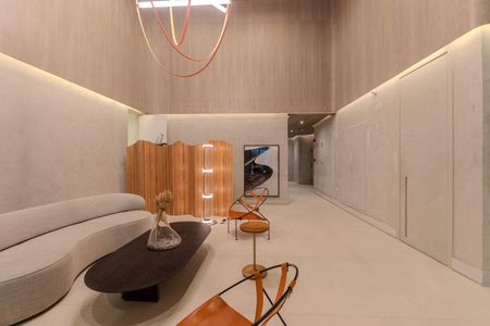 Studio para alugar com 27m², 1 quarto e sem vaga Studio para alugar com 27m², 1 quarto e sem vagaHall de entrada