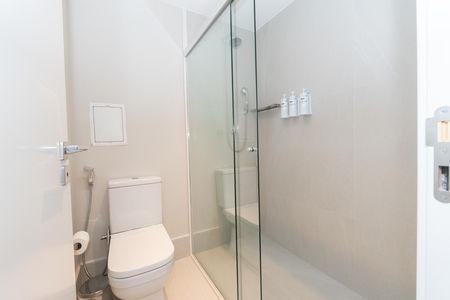 Studio para alugar com 27m², 1 quarto e sem vaga Studio para alugar com 27m², 1 quarto e sem vagaBanheiro