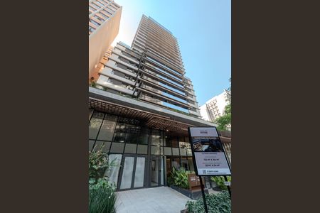 Studio para alugar com 27m², 1 quarto e sem vaga Studio para alugar com 27m², 1 quarto e sem vagaFachada