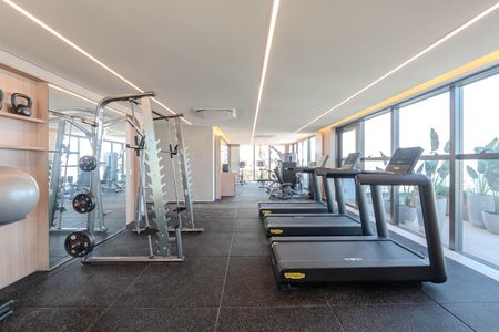 Studio para alugar com 27m², 1 quarto e sem vaga Studio para alugar com 27m², 1 quarto e sem vagaÁrea comum - Academia