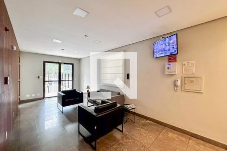 Apartamento à venda com 60m², 1 quarto e 1 vaga Apartamento à venda com 60m², 1 quarto e 1 vagaHall social