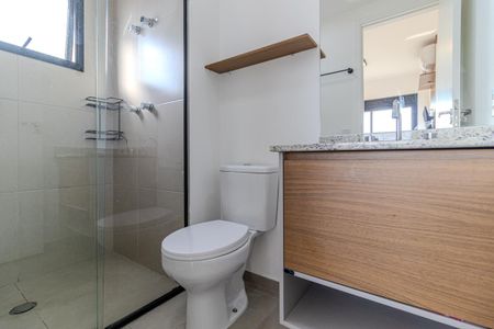 Apartamento à venda com 42m², 1 quarto e 1 vaga Apartamento à venda com 42m², 1 quarto e 1 vagaBanheiro da Suíte