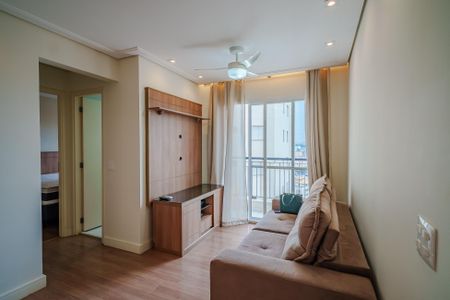 Sala de apartamento para alugar com 2 quartos, 59m² em Jardim Pinheiros, São Paulo